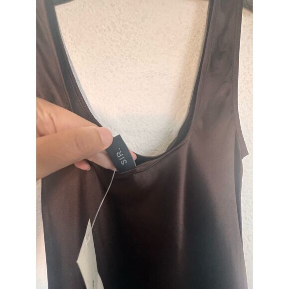 Sir. esme bias Maxi dress chocolate size 0/US2 - Picture 9 of 11